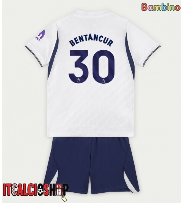 Tottenham Hotspur Rodrigo Bentancur #30 Prima Maglia Bambino 2026-27 Manica Corta (+ Pantaloni corti)